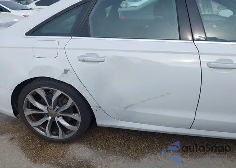 2013 Audi A6 3.0T Premium z USA, uszkodzony, nr VIN WAUJGAFC3DN027822